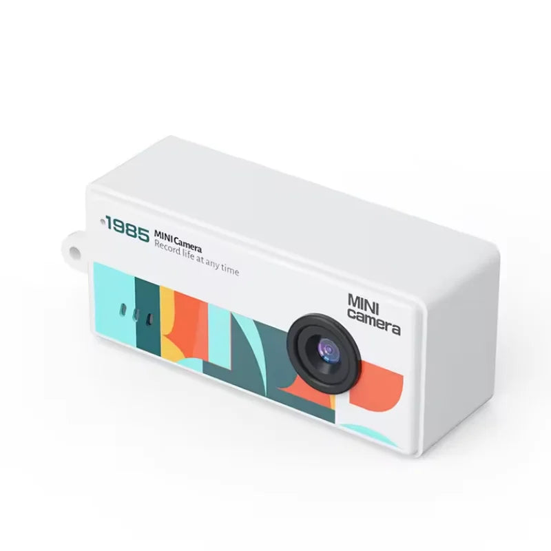 Portable Mini Retro Digital Keychain Camera with LCD Screen - 10