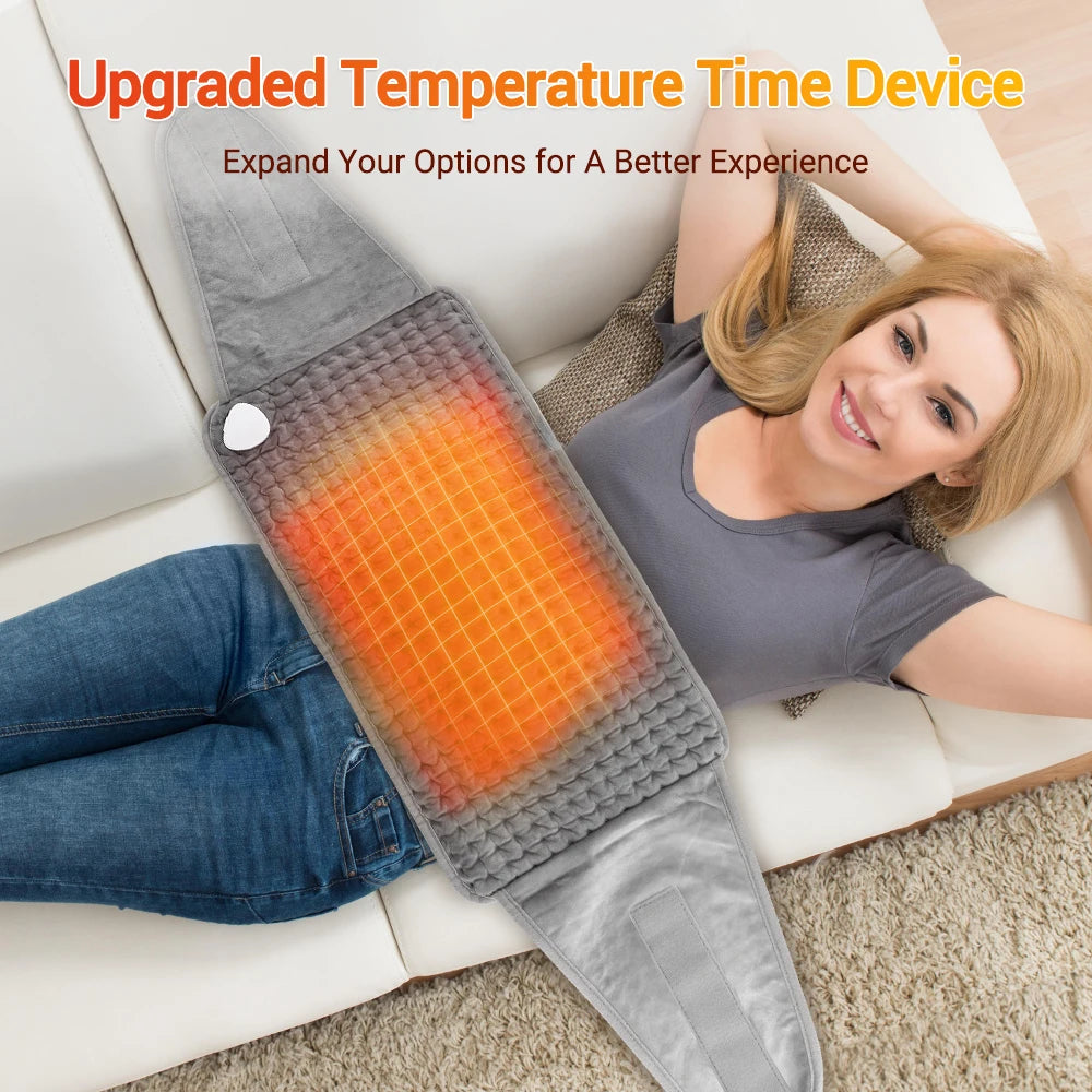 Electric Heated Waist and Back Heating Pad with Adjustable Settings