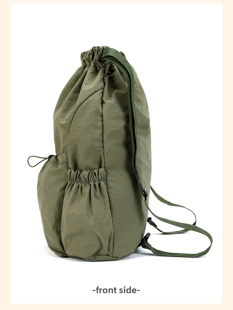 Foldable Lightweight Drawstring Travel Backpack