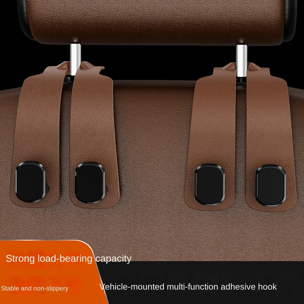 Multifunctional Car Seat Back Storage Hooks