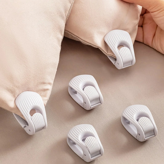 Adjustable Quilt and Bed Sheet Fastener Clips