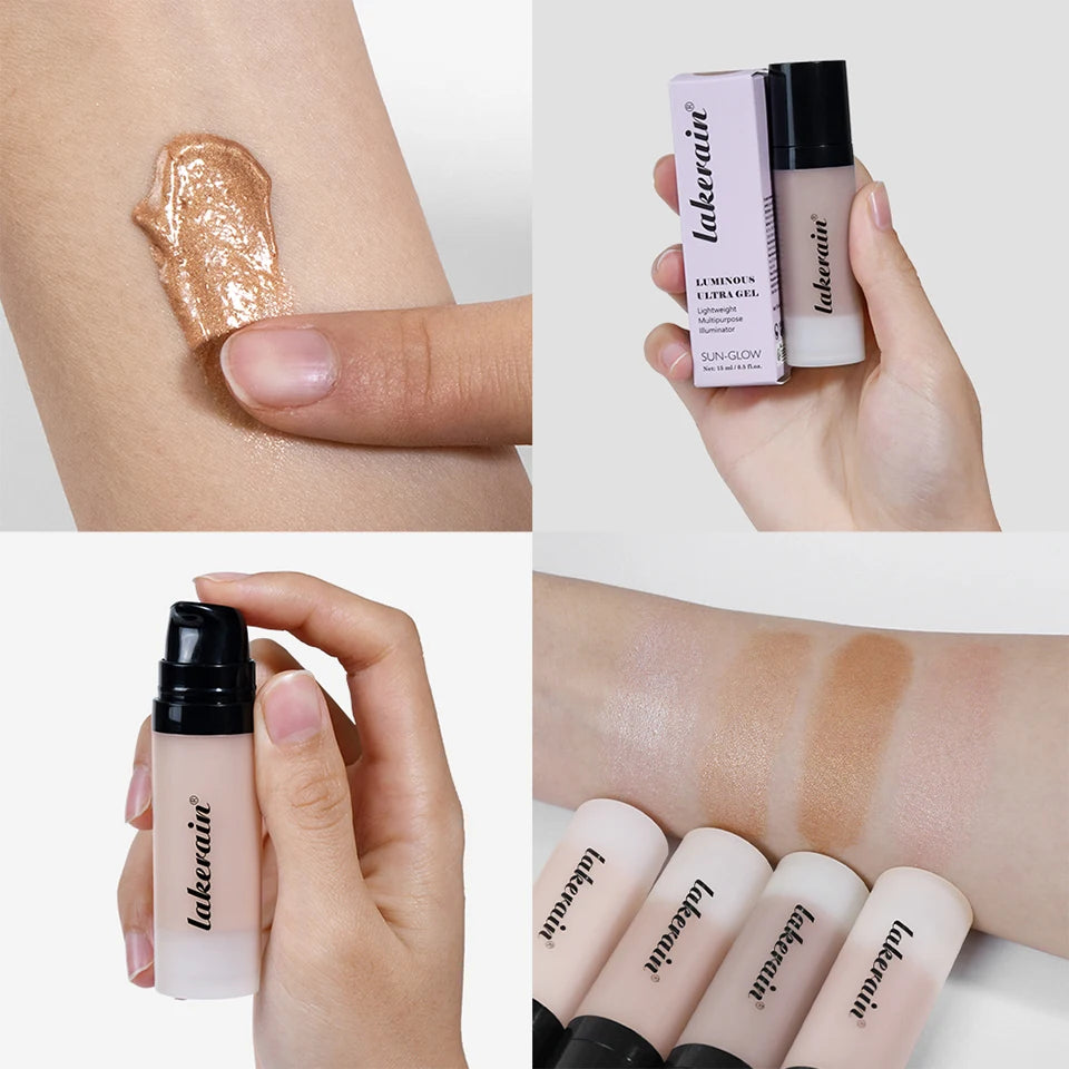 Dewy Liquid Highlighter and Illuminating Face Primer