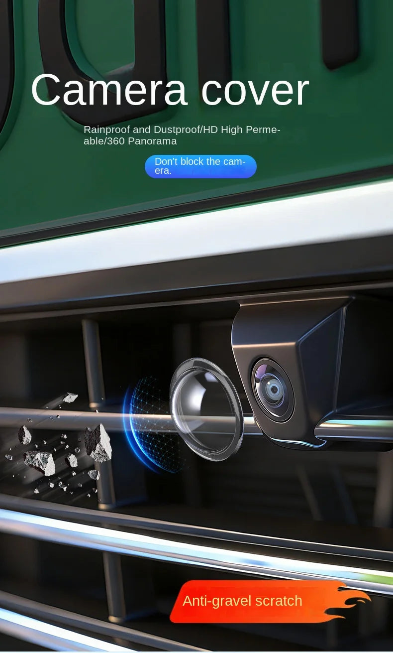 Car Front Bumper Camera Protective Lens Guard