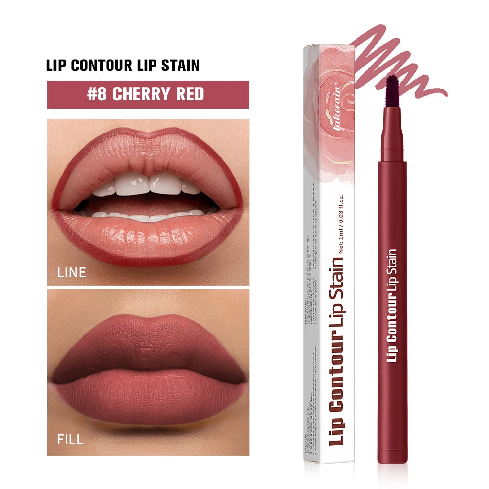 Dual-Ended Matte Lip Contour Stain and Liner Pencil - 37