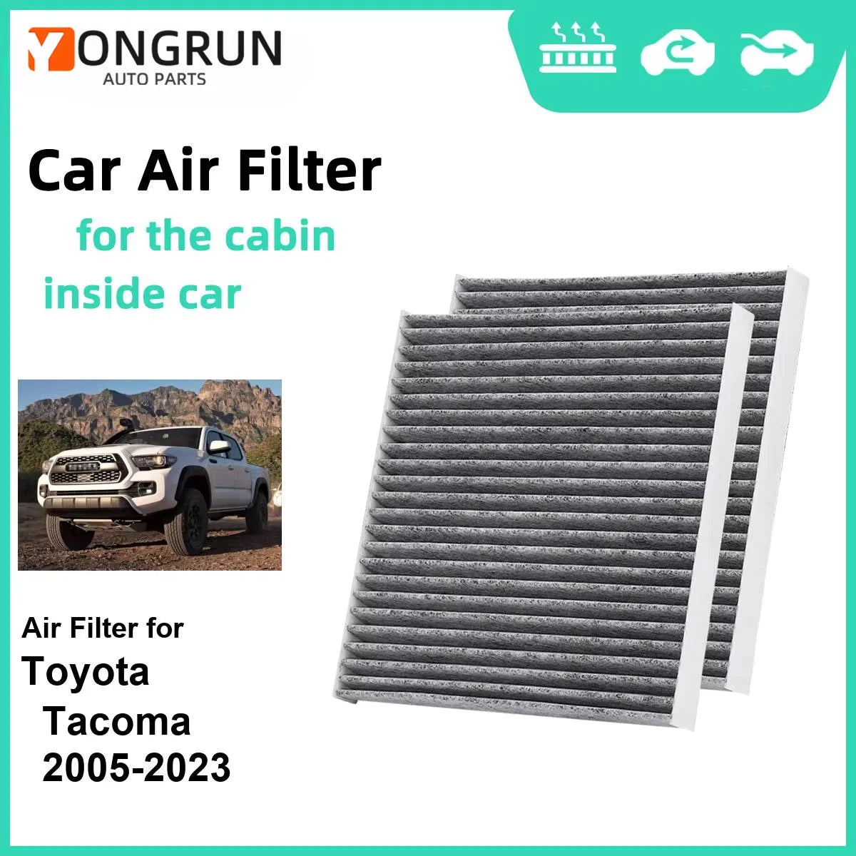 Replacement Cabin Air Filter for Toyota and Lexus Models - 1