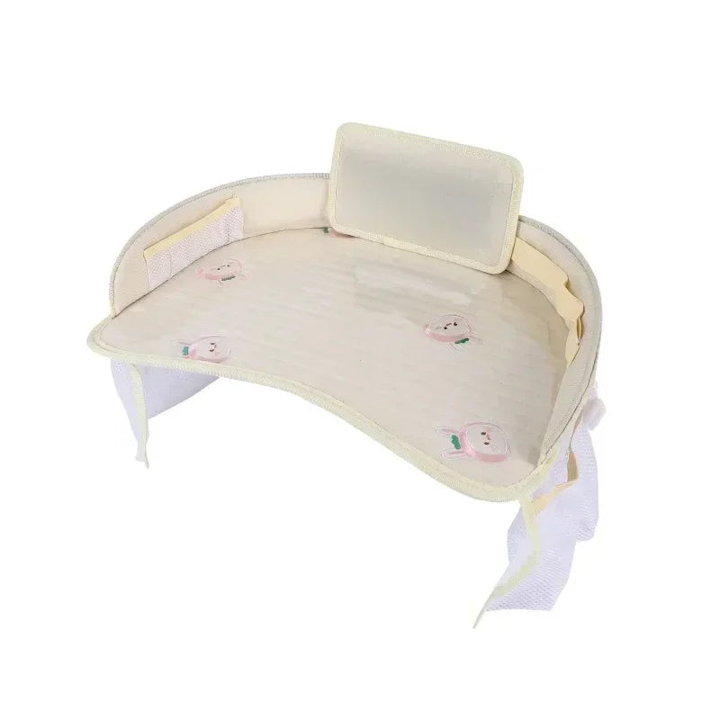 Foldable Kids Car Seat Travel Tray and Activity Table