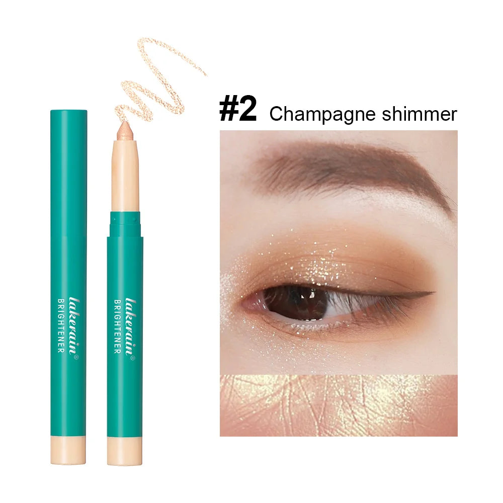 Waterproof Shimmer Eyeshadow Stick for Instant Eye Brightening - 16