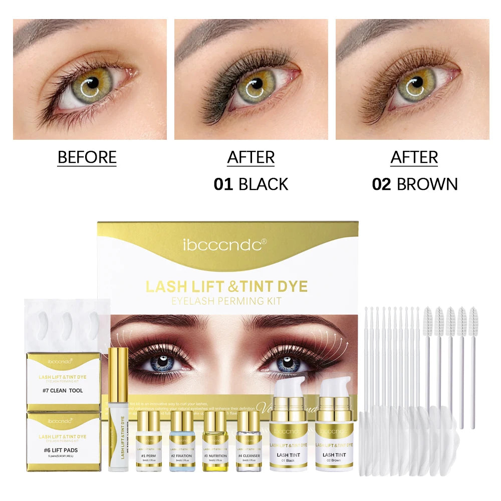 Professional Eyebrow Lamination and Tinting DIY Kit