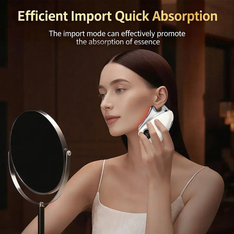 3-in-1 LED Facial Massager and Skin Contouring Wand