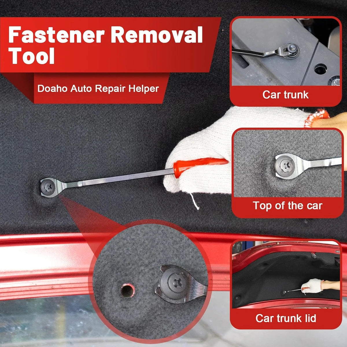 Auto Trim and Upholstery Clip Removal Pliers Set