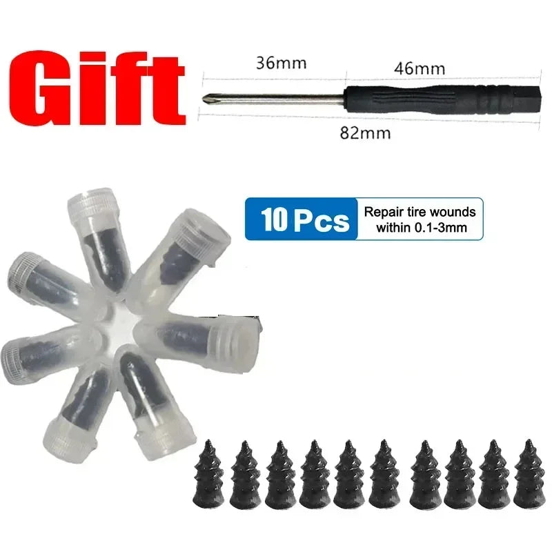 Emergency Rubber Tire Puncture Repair Nails