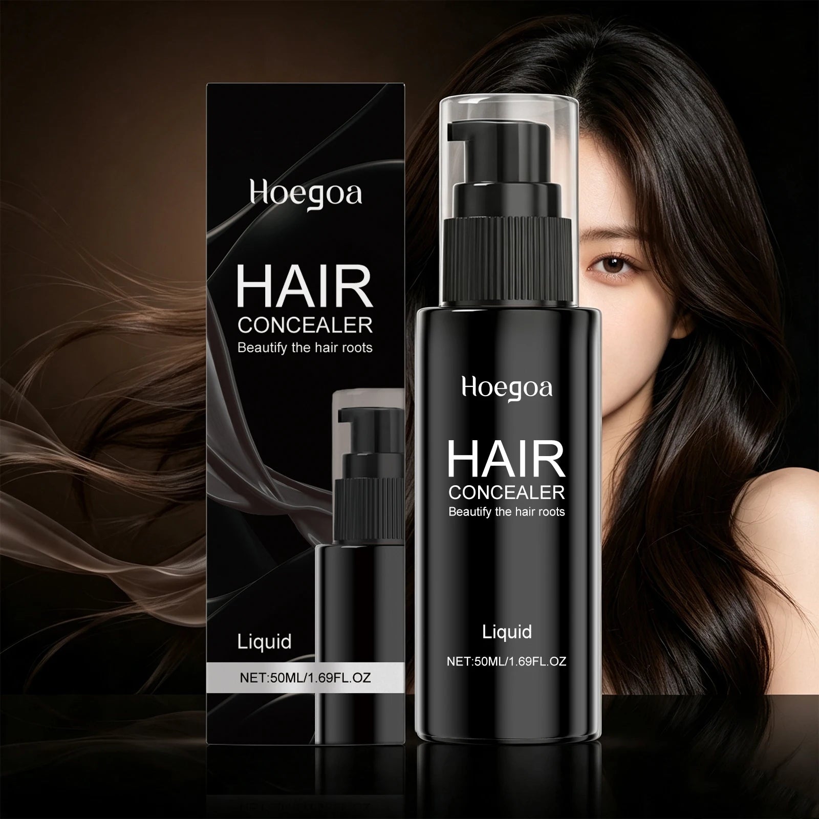 Instant Hairline and Gray Root Concealer for Thicker Fuller Hair - 6