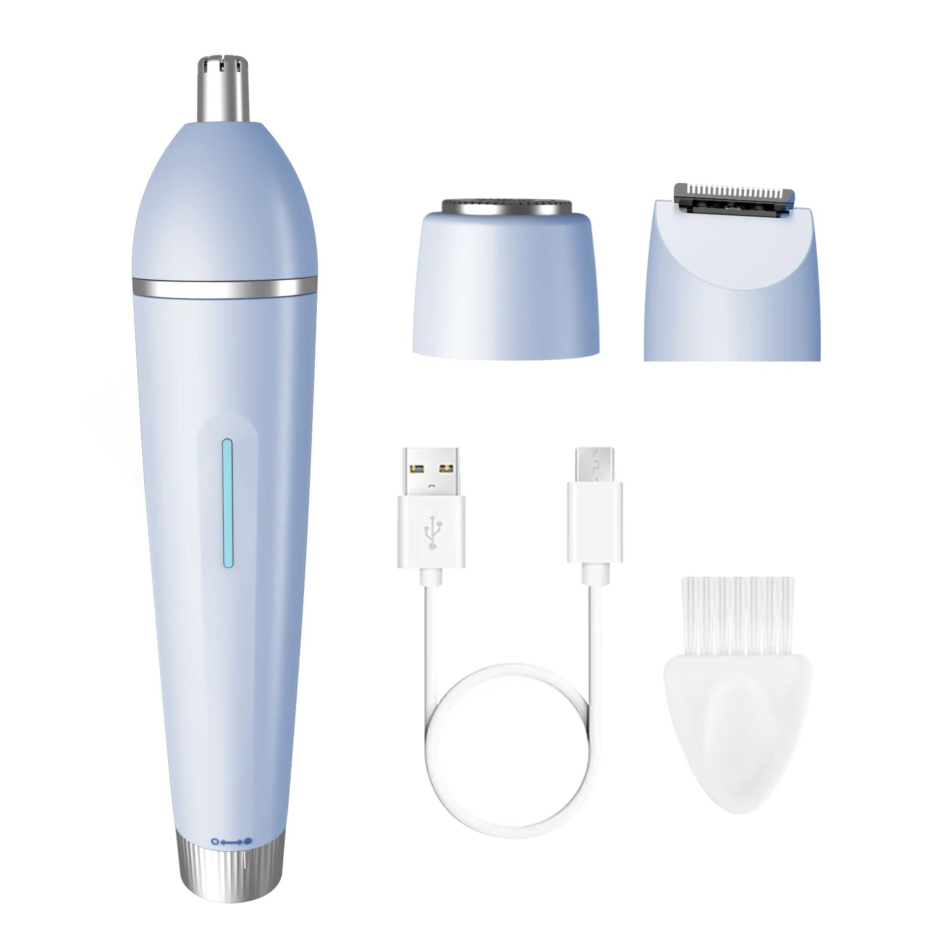 3-in-1 Waterproof Electric Shaver and Bikini Trimmer for Women - 20
