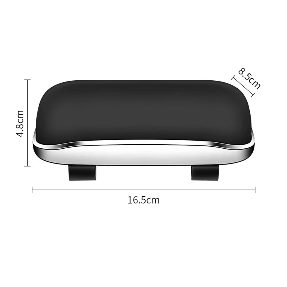 Portable Car Sun Visor Sunglasses Holder Case - 7