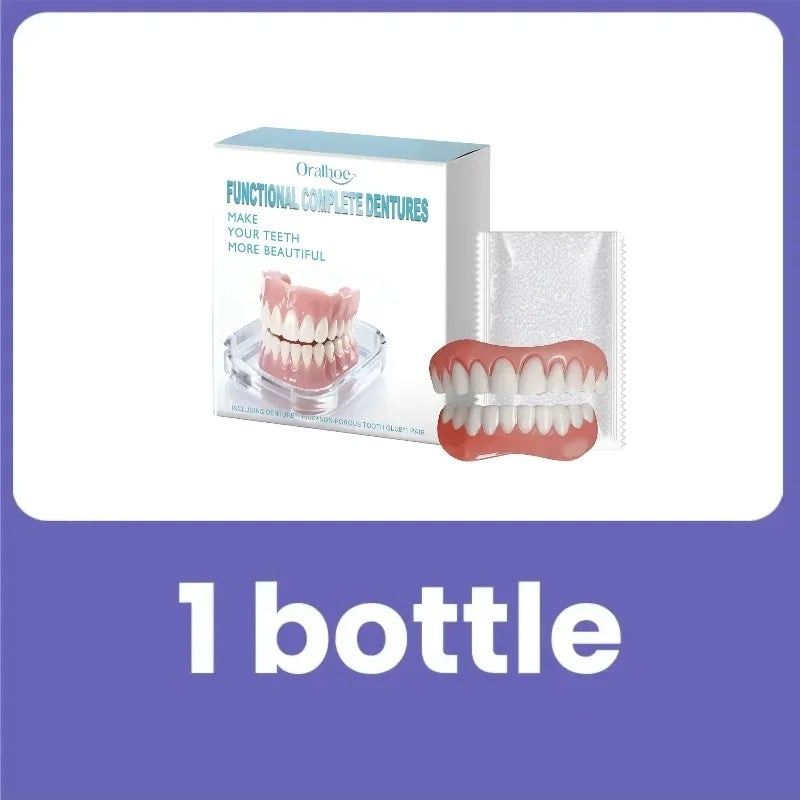 Instant Smile Temporary Dentures for Natural Teeth Alignment