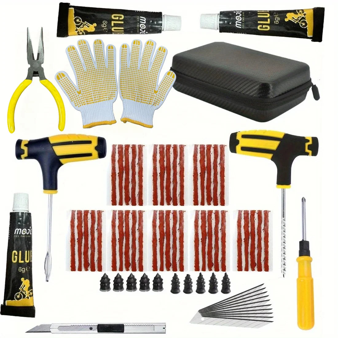 Emergency Universal Tire Puncture Repair Kit