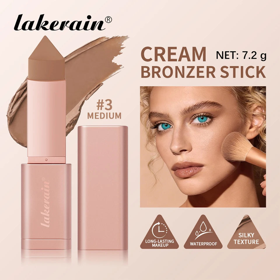 2-in-1 Cream Bronzer and Contour Stick - 7