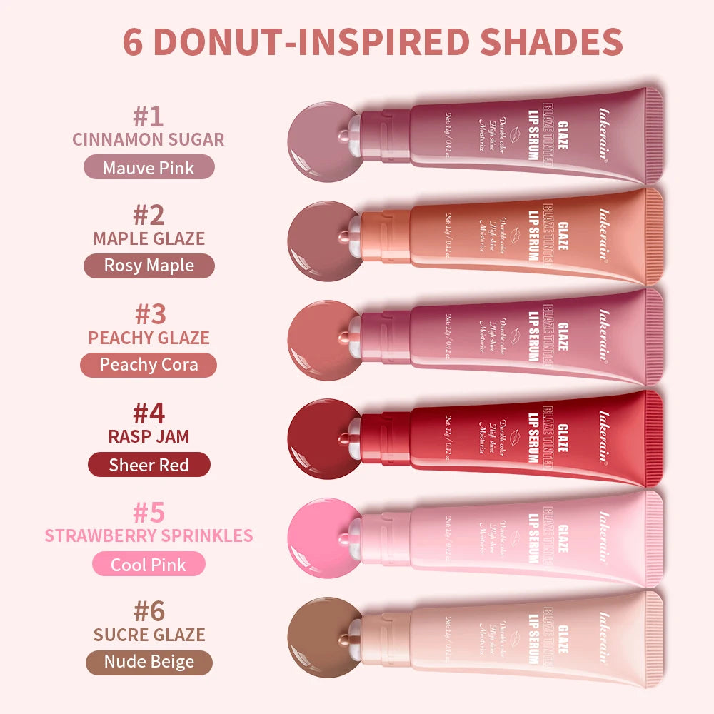 Hydrating Tinted Lip Serum for Glossy and Plump Lips