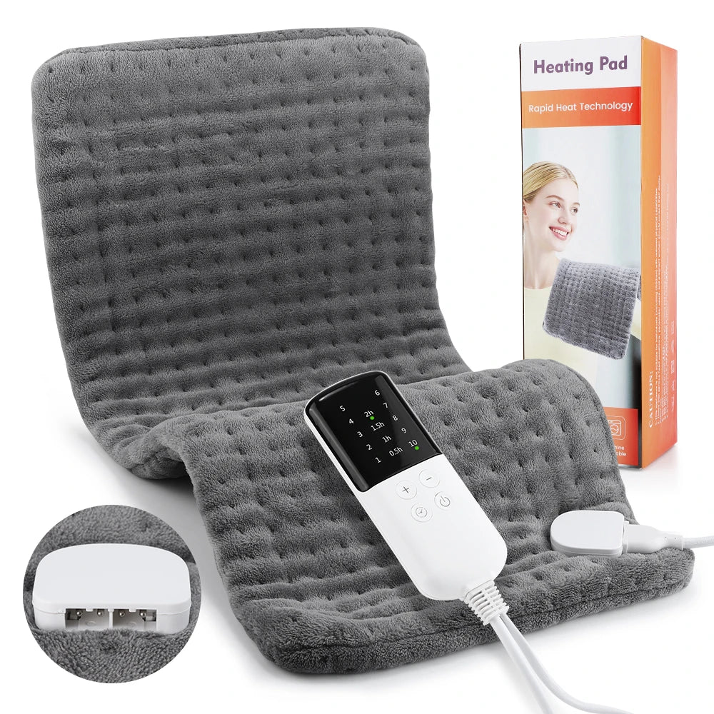 Electric Heating Pad for Back Pain and Muscle Relief - 19