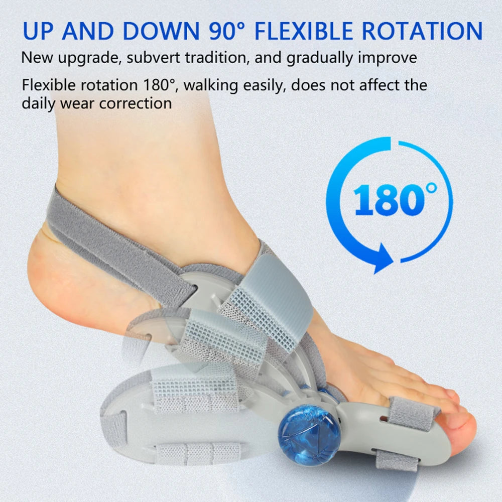Adjustable Bunion Corrector and Toe Straightener Brace - 3