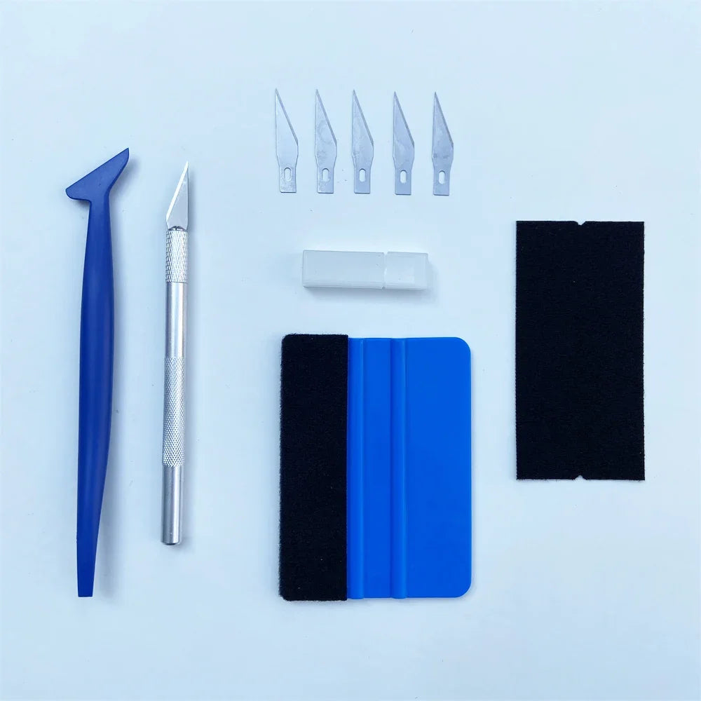 Professional Car Vinyl Wrap and Window Tinting Tool Kit