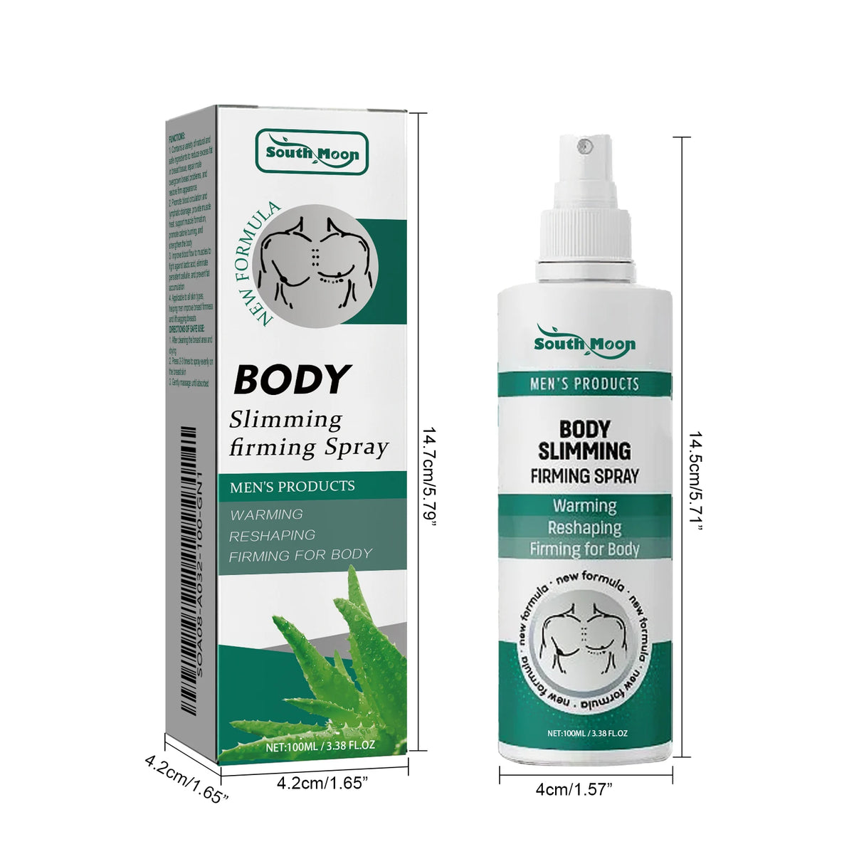 Gynecomastia Chest Tightening and Muscle Sculpting Spray