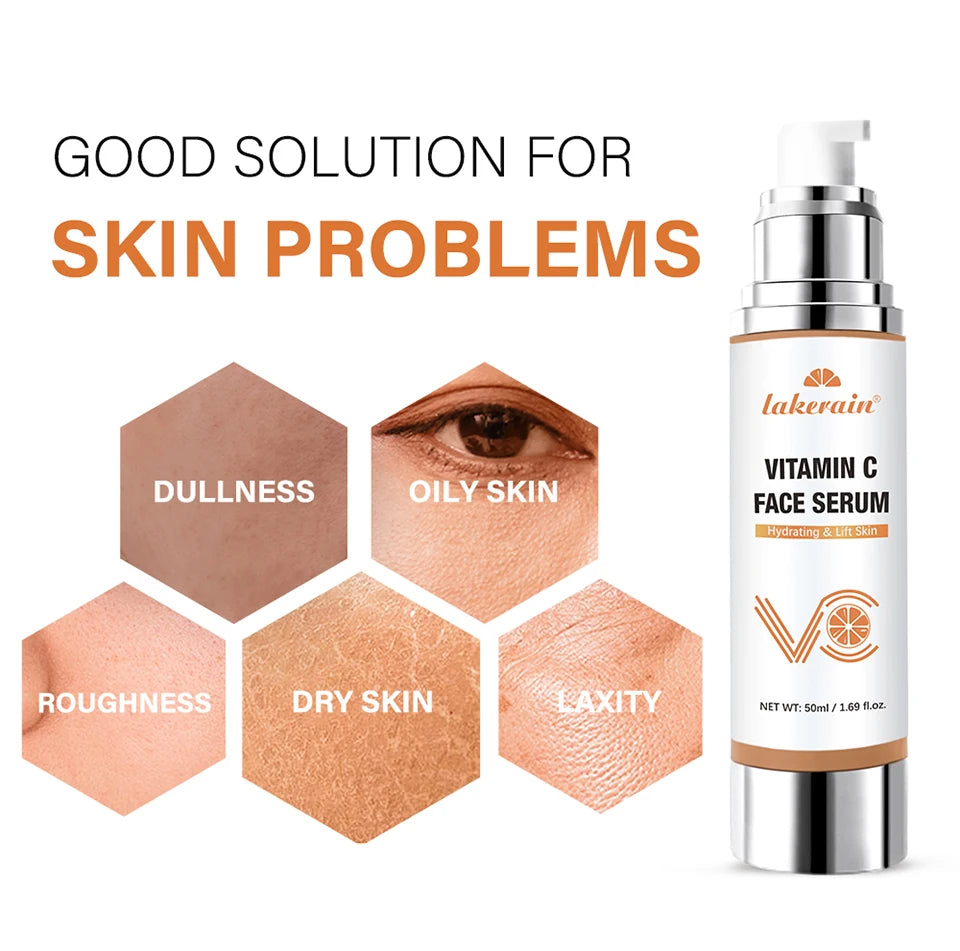 Brightening Vitamin C Facial Serum for Hydration and Firming - 8