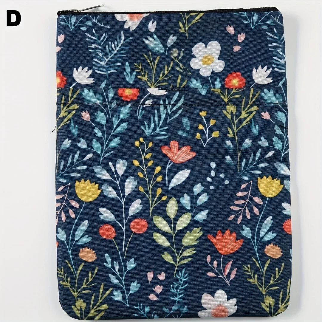 Protective Padded Book Sleeve with Zipper Closure - 12