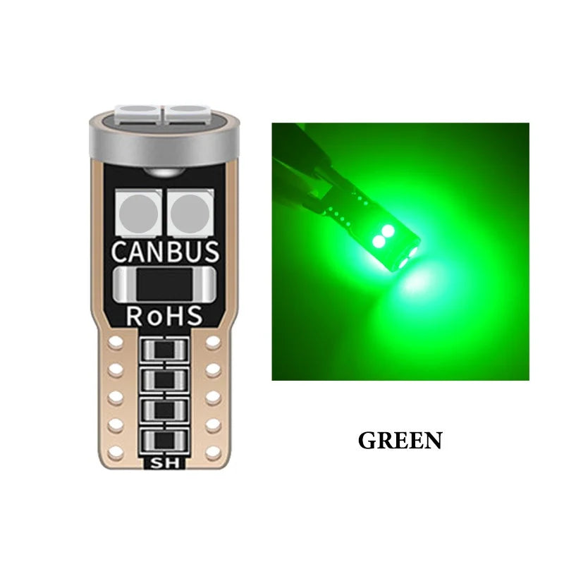 T10 W5W Canbus Error-Free LED Interior and License Plate Bulbs