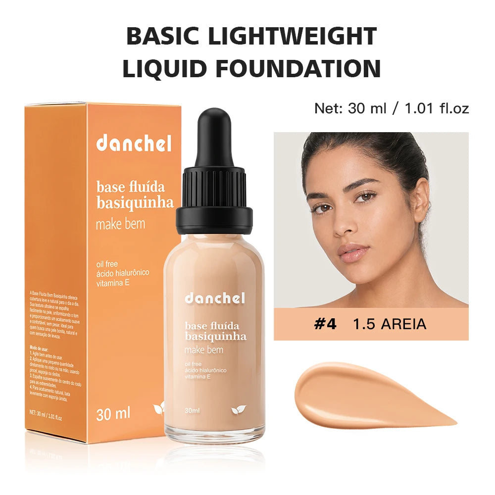 Matte Lightweight Liquid Foundation for Natural Pore-Minimizing Coverage - 25