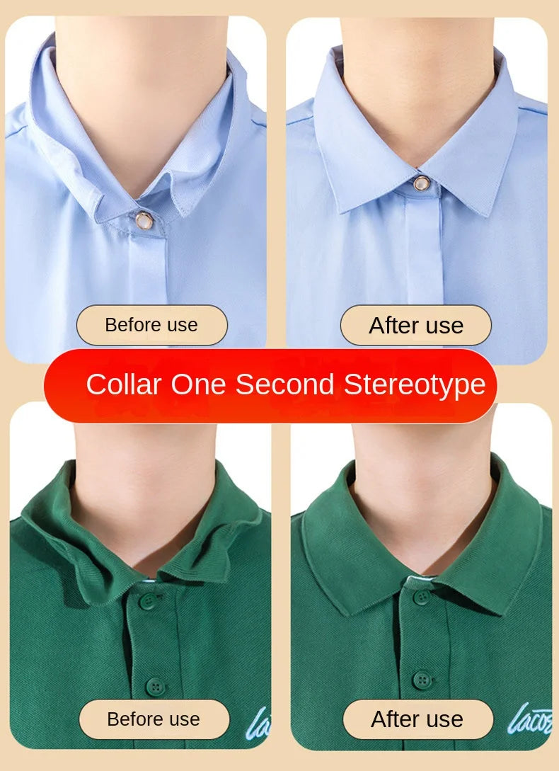 Anti-Curling Shirt Collar Support Stickers