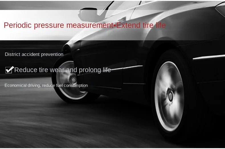 Digital LCD Tire Pressure Gauge for Car Safety - 18