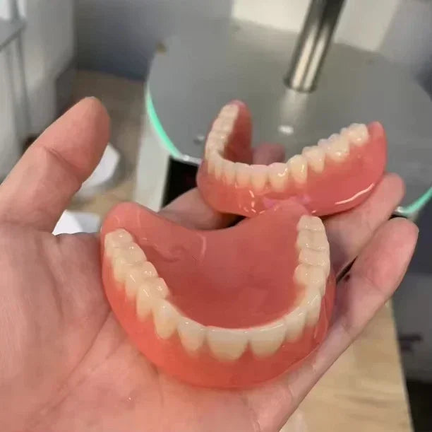 Comfortable Cosmetic Denture Set with Storage Case - 7