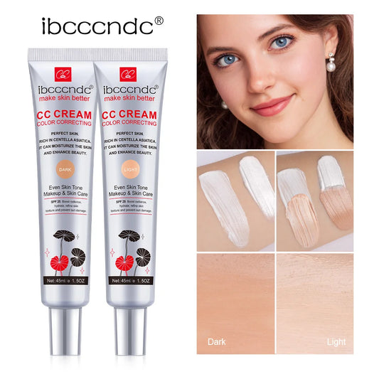 Color Correcting CC Cream with SPF 25 for Flawless Skin