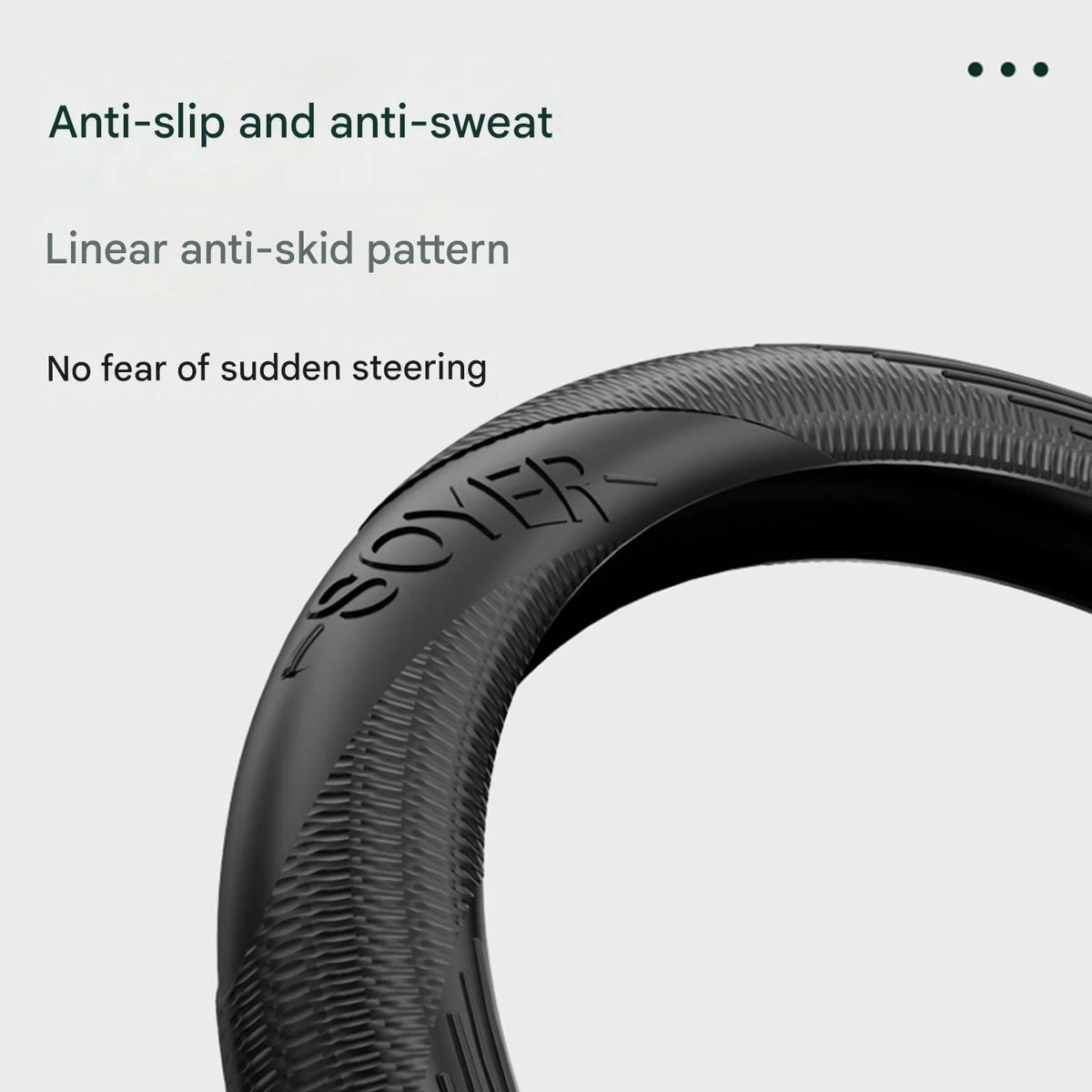 Universal Non-Slip Silicone Steering Wheel Cover