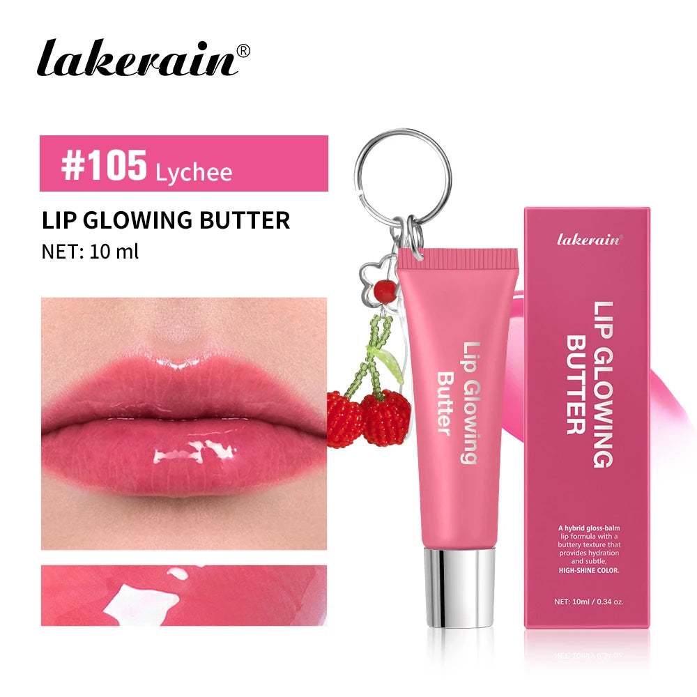 Moisturizing Lip Gloss with Keychain - 24