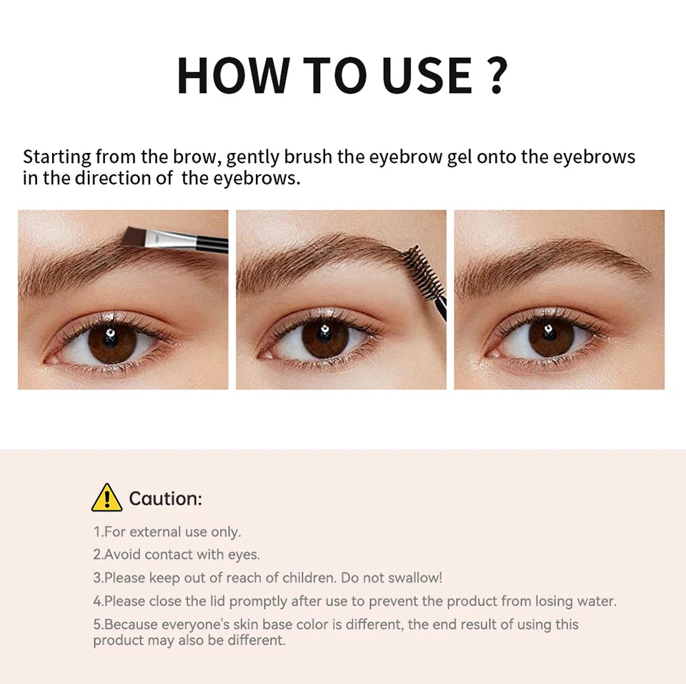 Waterproof Long-Lasting Brow Pomade Gel - 13