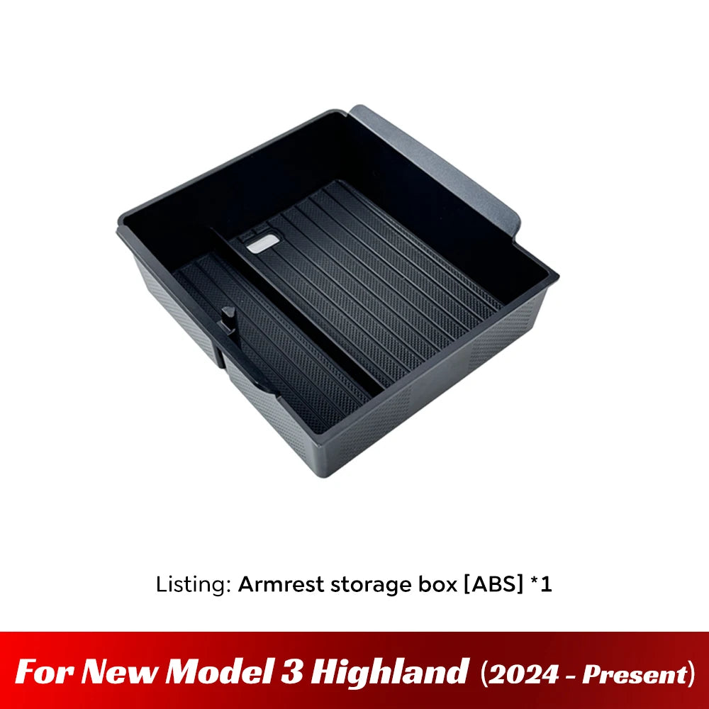 Center Console Organizer Tray for Model 3 Highland 2024-2025 - 15