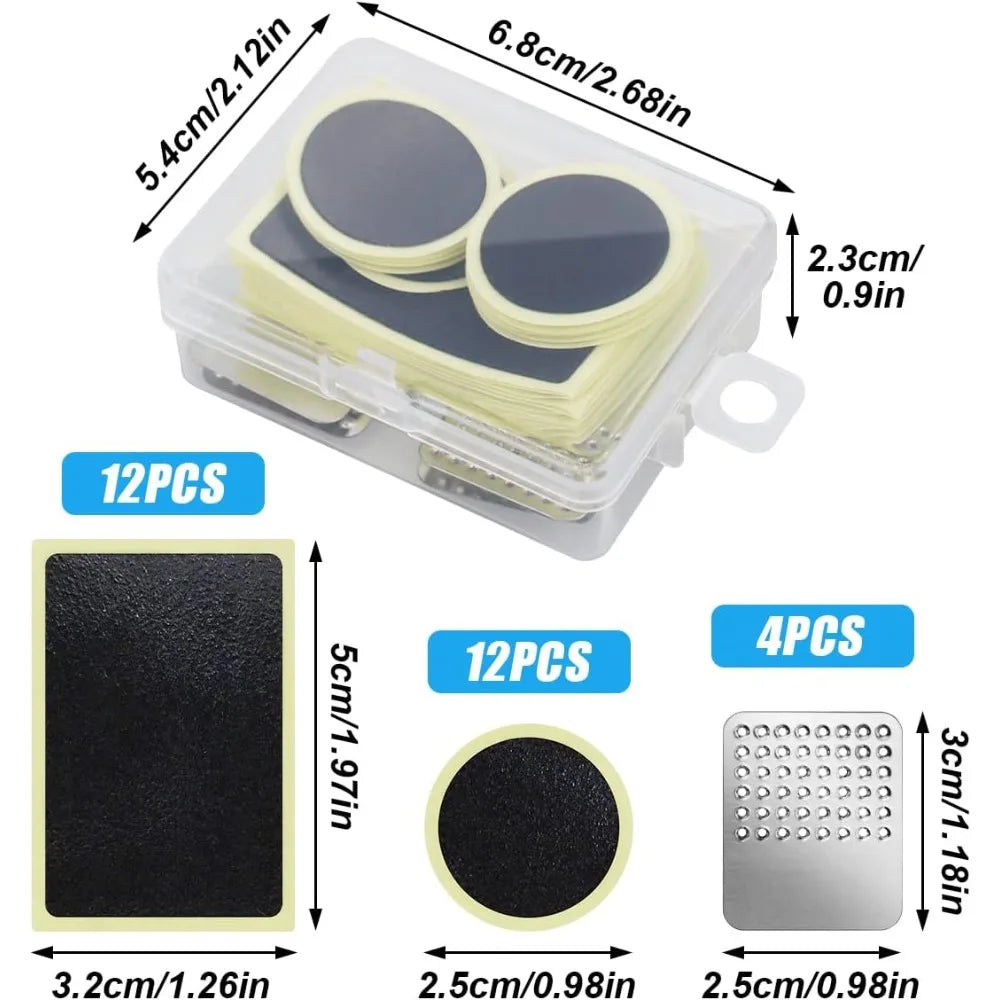 Self-Adhesive Bike Tire Puncture Repair Kit