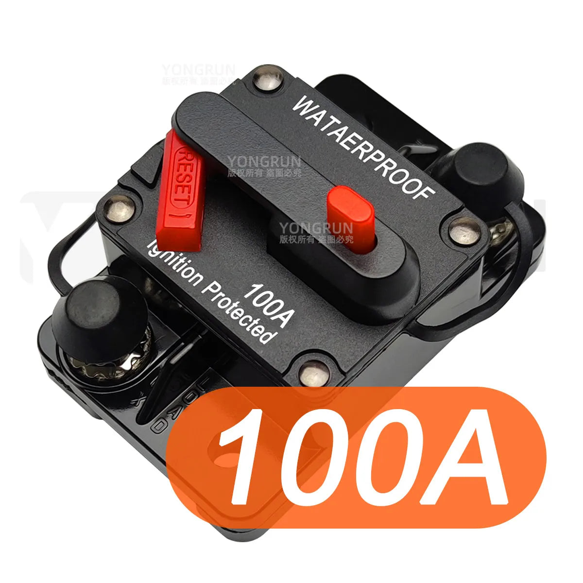 Manual Reset Waterproof Circuit Breaker for Automotive Audio - 17