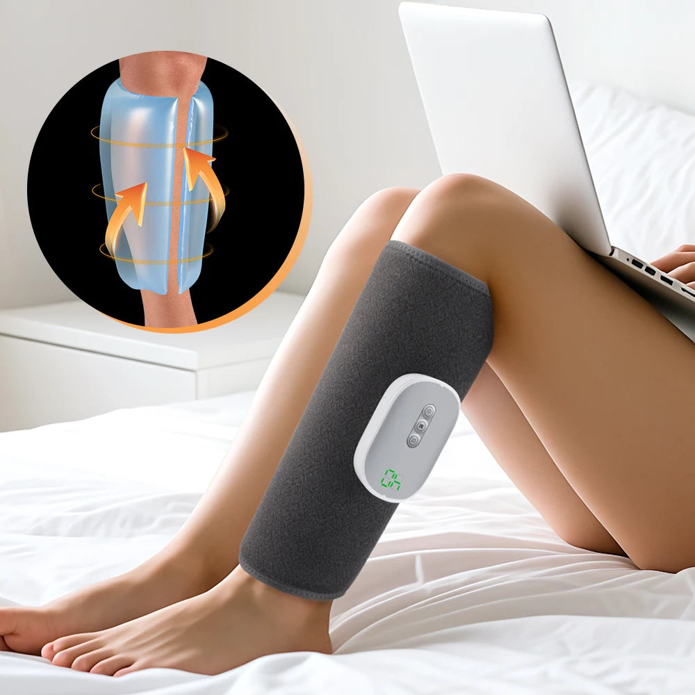 Wireless Air Compression Calf Massager for Leg Pain Relief - 24