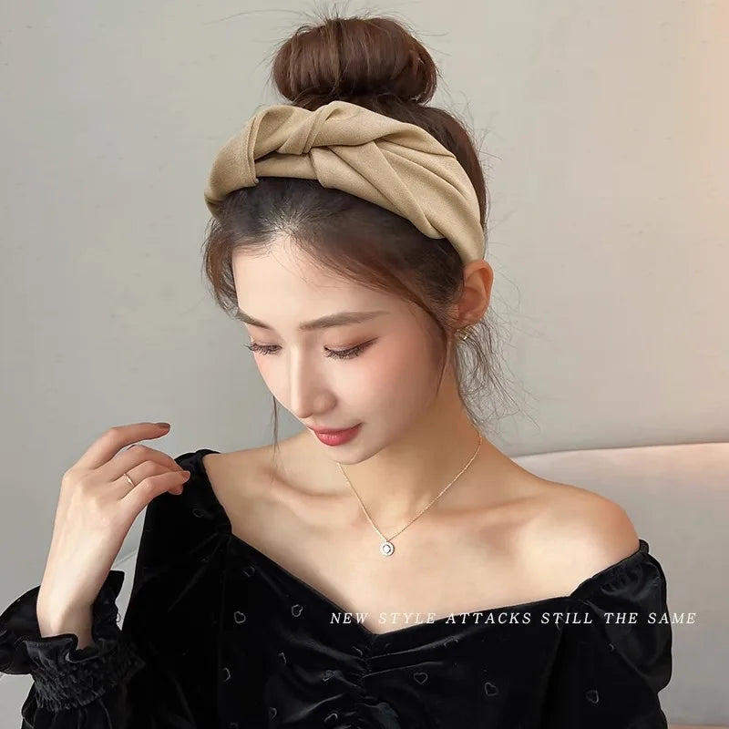 Wide Knot Headband for Women - 7