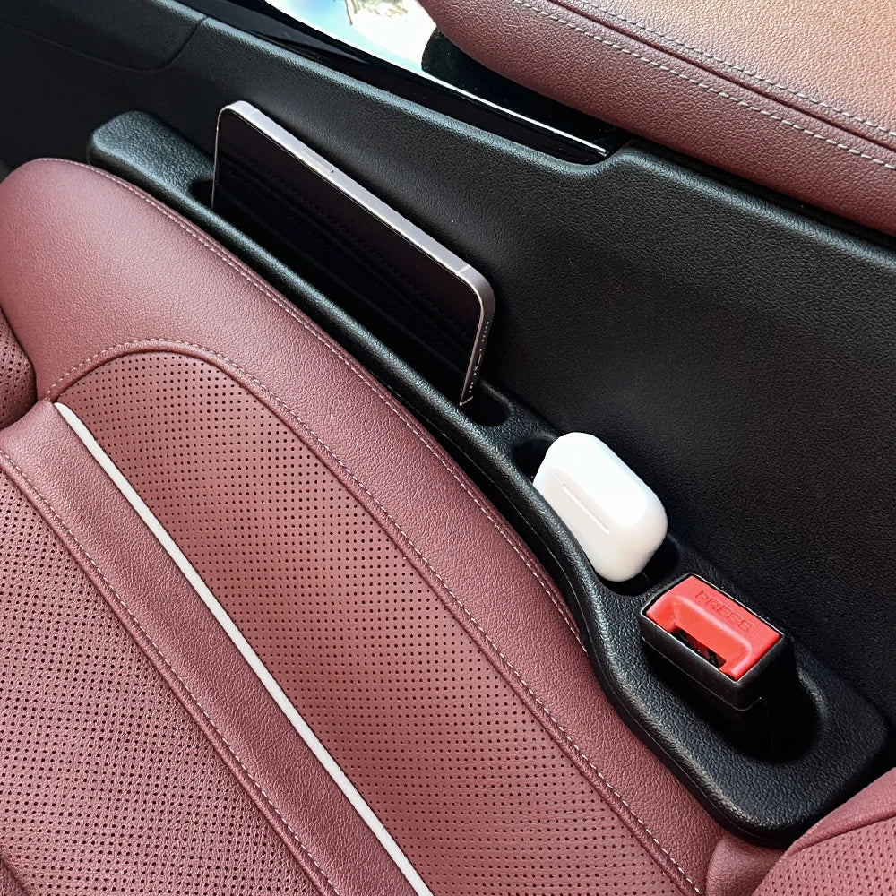 Car Seat Gap Filler and Storage Organizer - 4