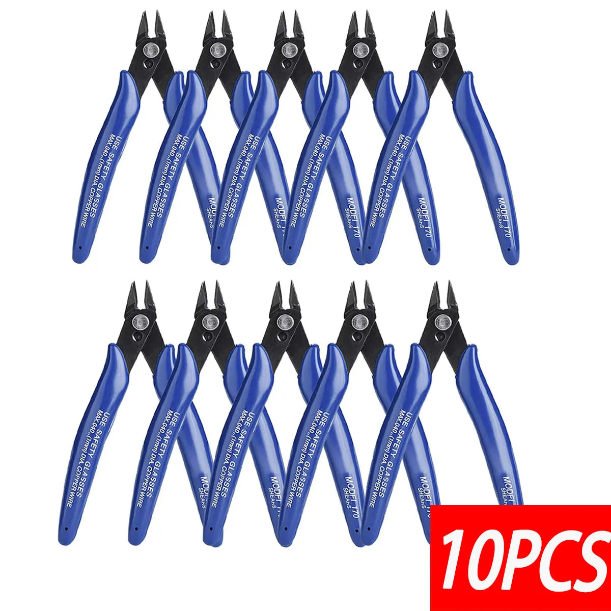 Precision Diagonal Cutting Pliers for Electronics and Crafting