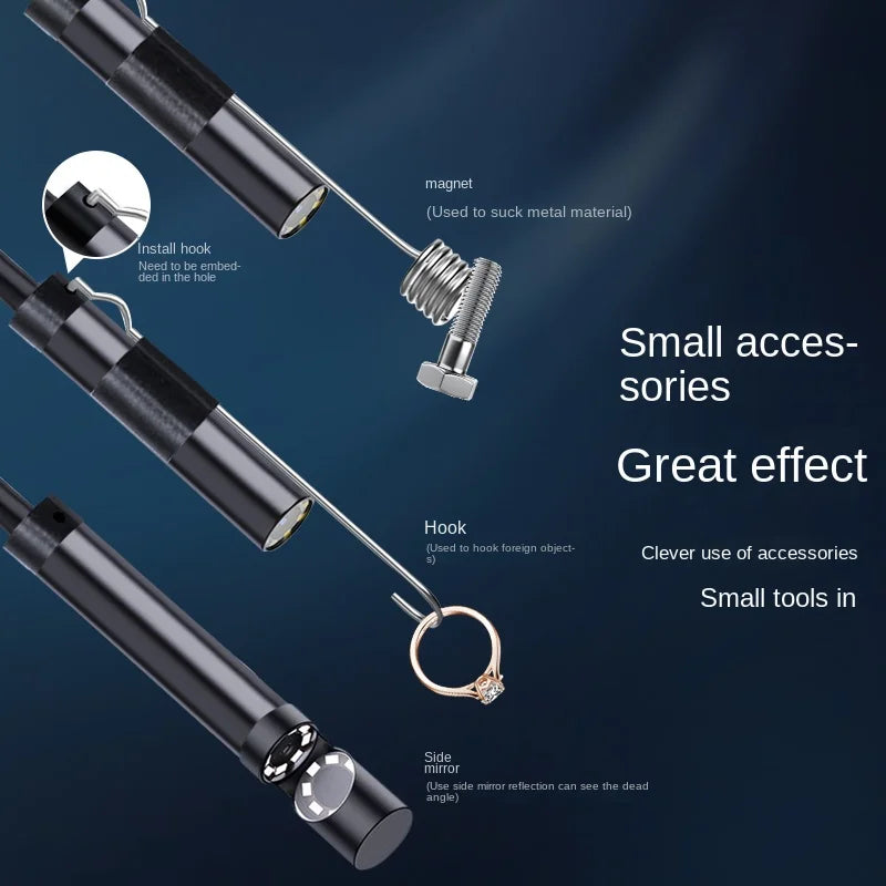 HD Waterproof Inspection Endoscope Camera for Android and PC
