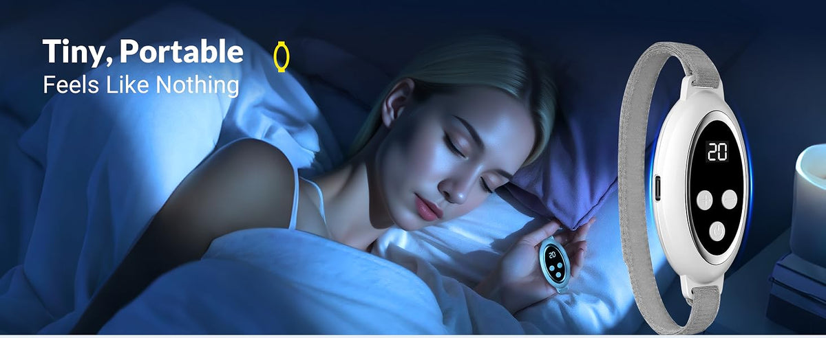 Handheld Microcurrent Sleep Aid and Anxiety Relief Device