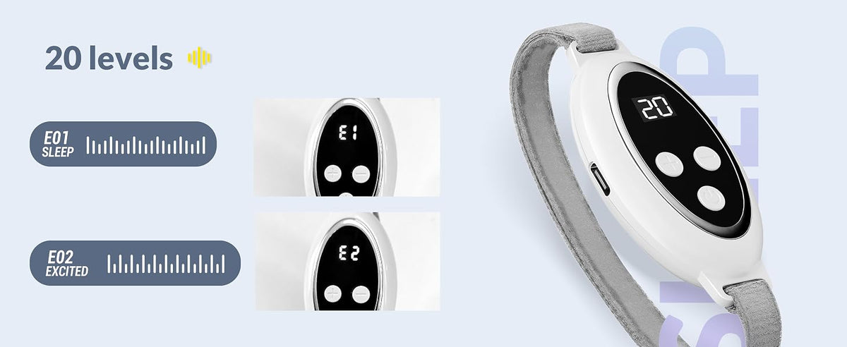 Handheld Microcurrent Sleep Aid and Anxiety Relief Device